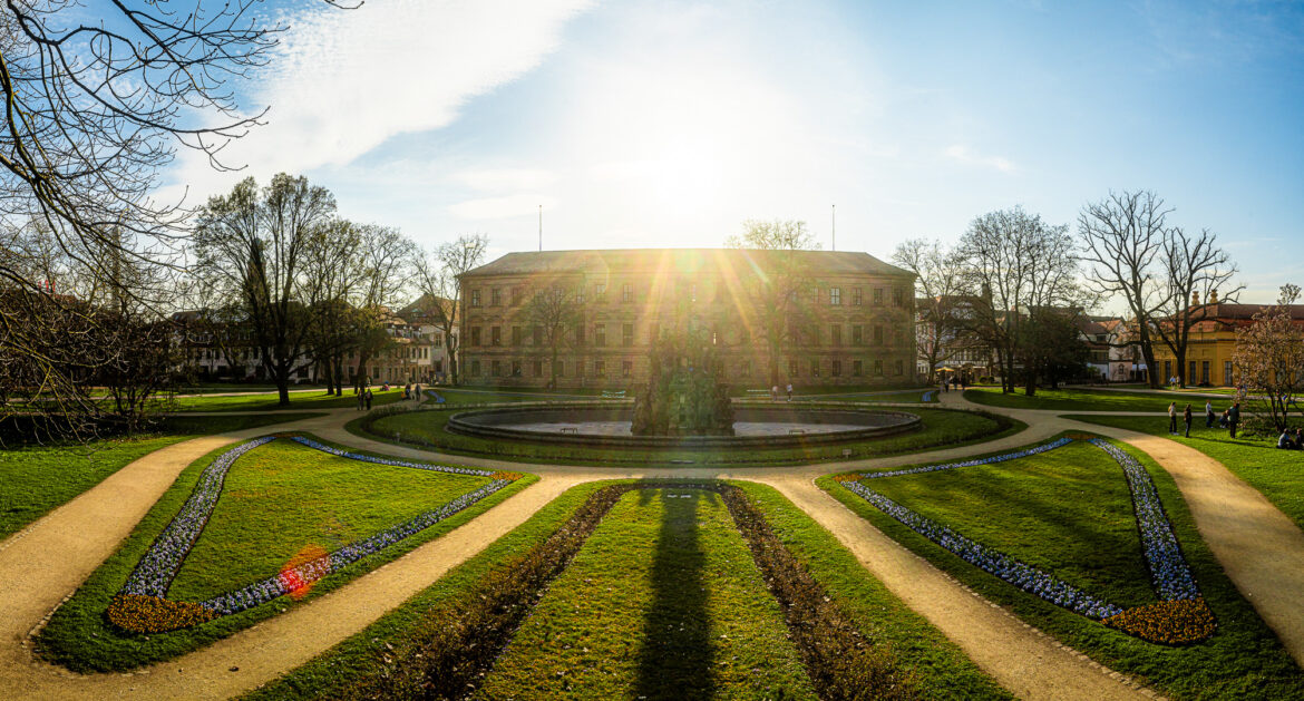 Schlosspark Erlangen Blumen