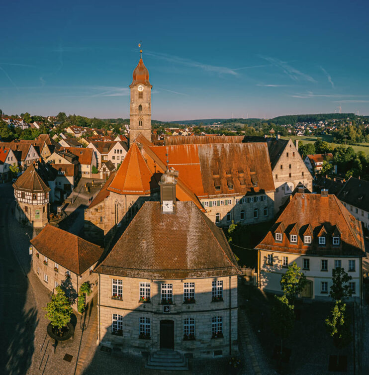 Langenzenn Panorama von oben