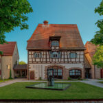 Langenzenn Spitalhof Brunnen