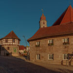 Langenzenn Marktplatz und kloster
