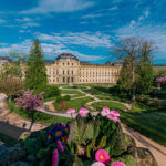 Residenz Würzburg Hofgarten Frühling