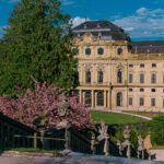 Residenz Würzburg Hofgarten Frühling