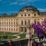 Residenz Würzburg Hofgarten Frühling
