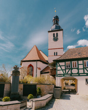 Obernzenn Dorf Kirche