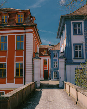 Obernzenn Rotes und Blaues Schloss