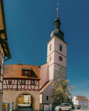 Trautskirchen Kirche und Pfarramt
