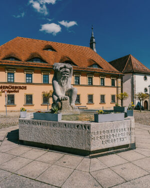 Neuhof an der Zenn Marktplatz