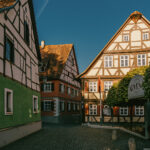 Bad Windsheim Altstadt Gassen Häuser