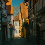 Bad Windsheim Altstadt Gassen Häuser
