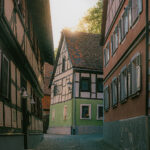Bad Windsheim Gassen Häuser Architektur