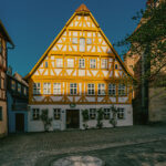 Bad Windsheim Pfarramt gelbes Haus