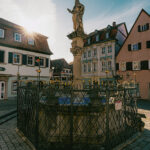 Schöner Brunnen Bad Windsheim Weinmarkt