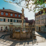 Schöner Brunnen Bad Windsheim Sommer